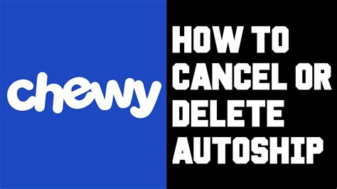 How to cancel autoship on chewy. Things To Know About How to cancel autoship on chewy. 